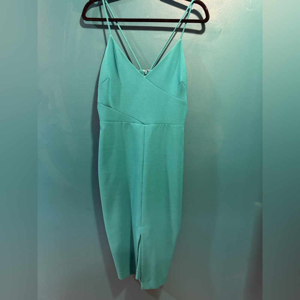 Likely Vibrant Teal Dress